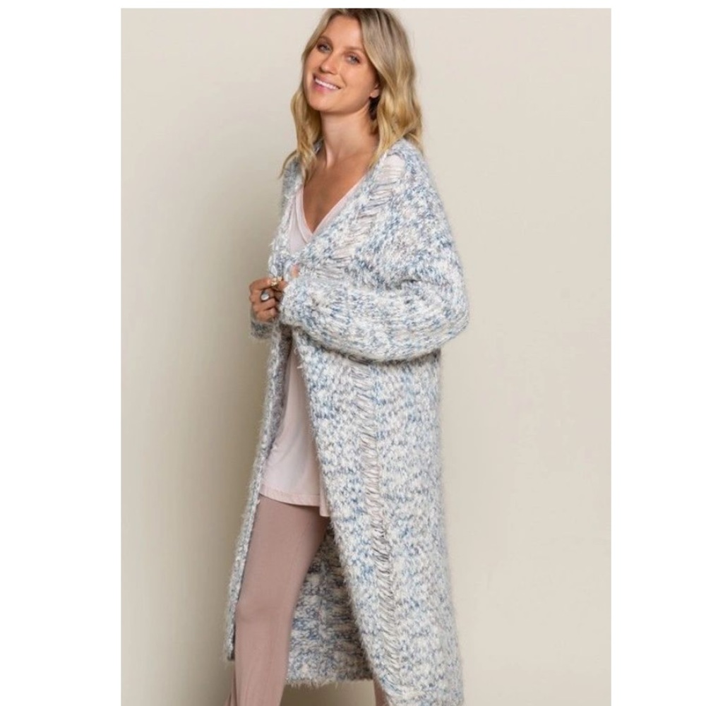 Multicolored Cozy Cardi - Picture 9 of 13